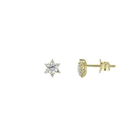 Pendientes CikOrefice Gioielli Mujer in Oro Zircone O4H2B10 - O4H2B10